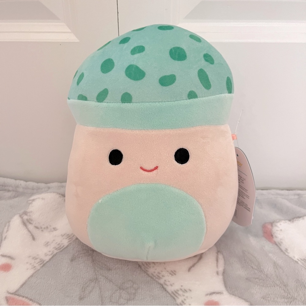 Sydney the Green Mushroom 7.5” squishmallow